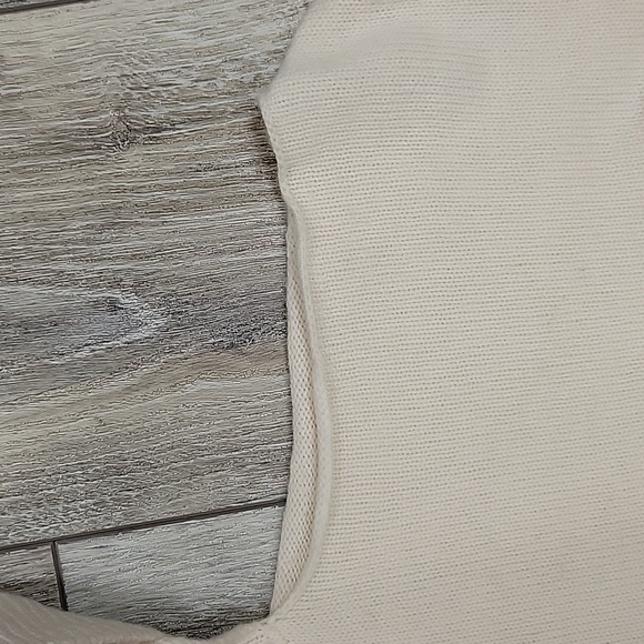 PAIGE Size Small Ivory Raundi Wool Blend Turtleneck Sweater - Picture 5 of 8